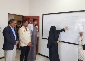 هشلة يشيد بجهود جمعية رعاية المعاقين لذوي الاعاقة بشبوة