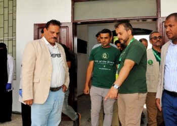 تدشين مباني دار الرعاية في مستشفى الجذام بتعز