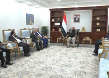طارق صالح يناقش مع وفد وزاري خطط إنعاش السياحة في المناطق المحررة