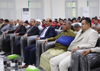 بن ماضي يشهد الافطار الرمضاني لطلاب كلية الطب جامعة حضرموت