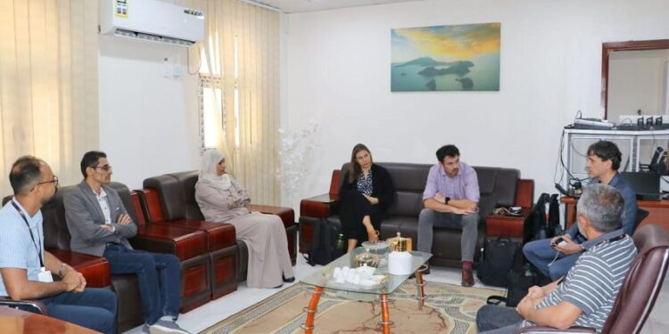 رئيس جهاز الإحصاء تبحث مع البنك الدولي ترتيبات تنفيذ مسح ميزانية الأسرة