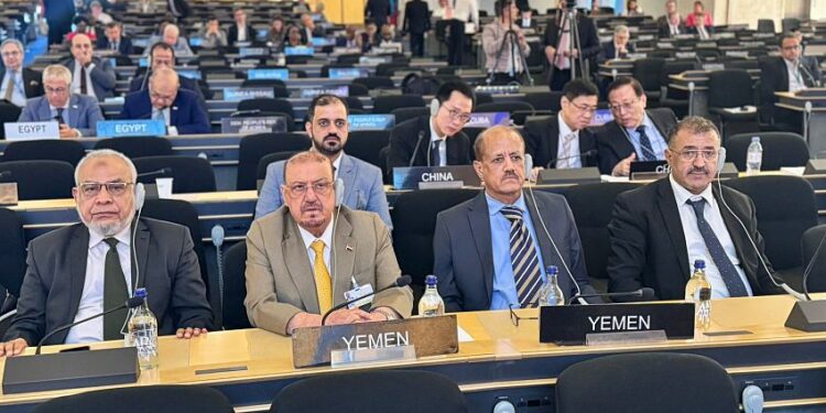 بمشاركه البركاني ..اختتام مؤتمر رؤساء البرلمانات الدولي في جنيف