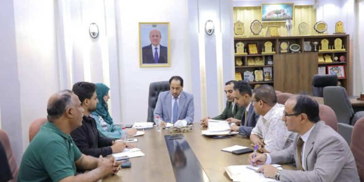 البكري : ندعم الأنشطة الرياضية  والاهتمام بمشاريع البنية التحتية في تعز