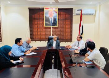 الشرجبي يبحث مع شركاء دوليين دعم إمدادات المياه في عدن وتعز ولحج