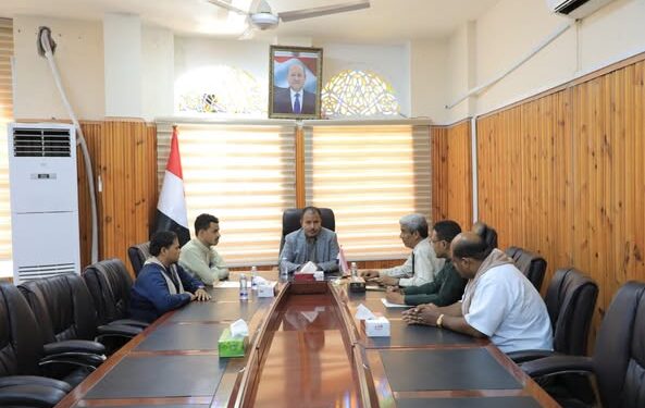 افتتاح  مقر الوحدة التنفيذية لإدارة مخيمات النازحين بوادي وصحراء حضرموت