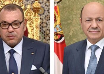 رئيس مجلس القيادة يهنئ ملك المغرب بمناسبة عيد العرش