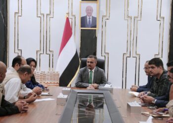 امين  حضرموت يناقش تدخلات الـ UNOPS في القطاعات الحيوية