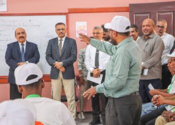 تدشين المخيم الصيفي  لمهارات المستقبل لطلاب الثانوية بحضرموت