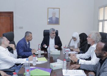 باصهيب يبحث مع برنامج الاغذية الخطة التشغيلية لتوزيع المساعدات الغذائية