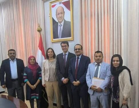 بحيبح يبحث مع البنك الدولي سبل دعم النظام الصحي في اليمن