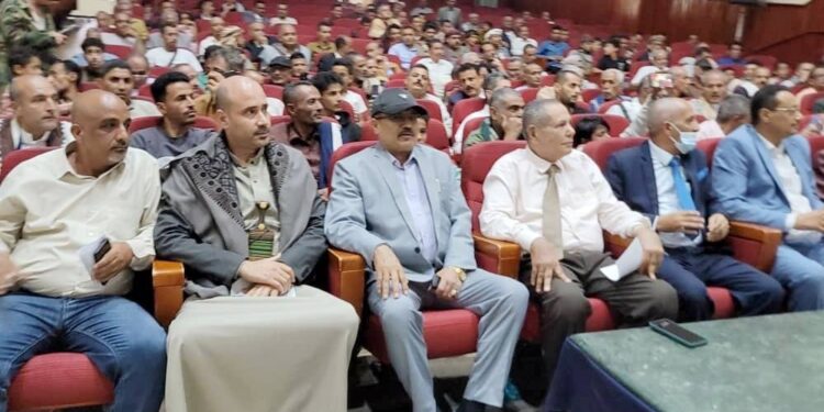 الصنوي يدشن إشهار منظمة حماية للحقوق والحريات  بتعز