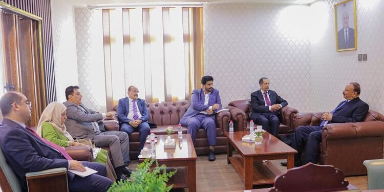 حميد يبحث مع البنك الدولي التنسيق المشترك لتنفيذ استراتيجية تطوير قطاعات النقل