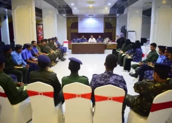 دورة تدريبية بسيئون حول المعايير الإنسانية أثناء النزاعات لرجال الأمن