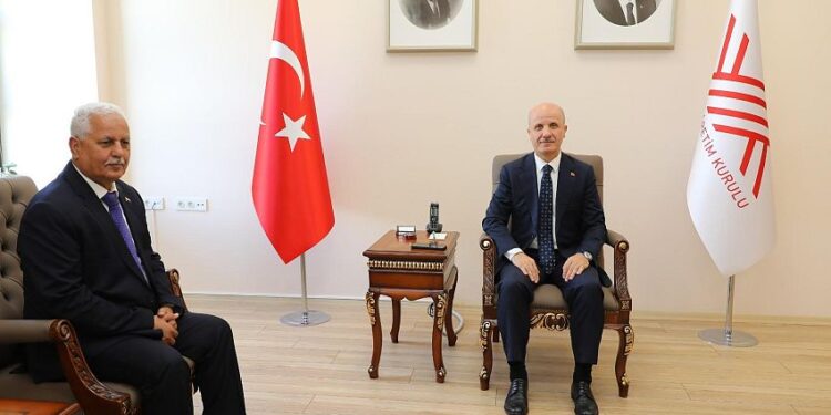 طريق يبحث مع رئيس هيئة التعليم العالي التركي تعزيز التعاون الثنائي