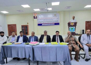 ورشة عمل تشاورية  حول معالجة آثار إعصار “تيج” بالمهرة