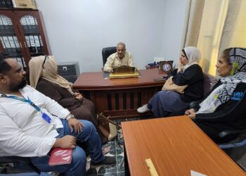 رئيس الأحوال المدنية يبحث مع وفد اليونيسيف مشروع السجل المدني الإلكتروني