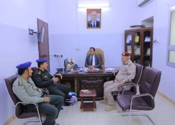 العامري يطلع على أوضاع مصلحة الهجرة والجوازات والجنسية بوادي حضرموت