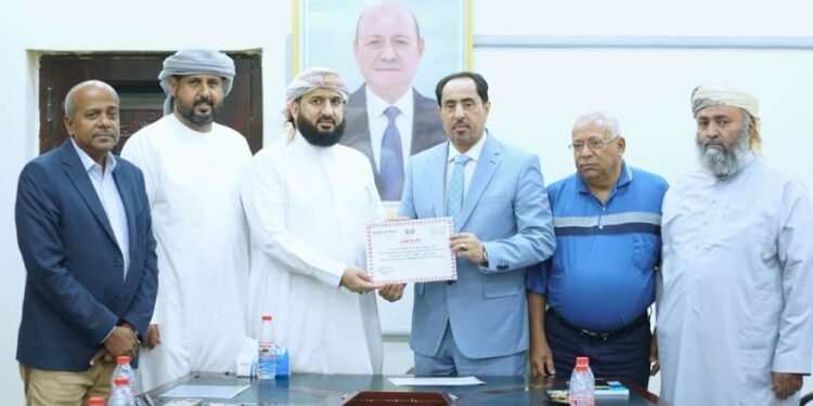 رسميا .. منح نادي التعاون بحضرموت الاعتراف النهائي