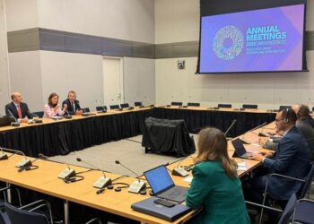 البنك المركزي ووزارة المالية يبحثان مع صندوق النقد دعم جهود التعافي الاقتصادي