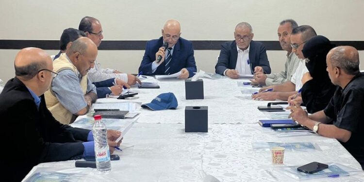 افتتاح اجتماع المائدة المستديرة حول تحديث الاستراتيجية الوطنية لقطاع المياه