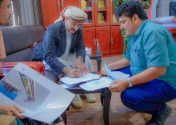 محافظ شبوه  يصادق على مخطط توسعة  المدينة الطبية بعتق