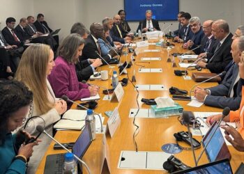 وزير التخطيط يبحث مع مسؤولي البنك الدولي تعزيز الشراكة وتوسيع الاستثمارات التنموية