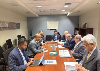 وزير التخطيط يبحث مع رئيس الصندوق العربي سبـل تعزيز الشراكة التنموية