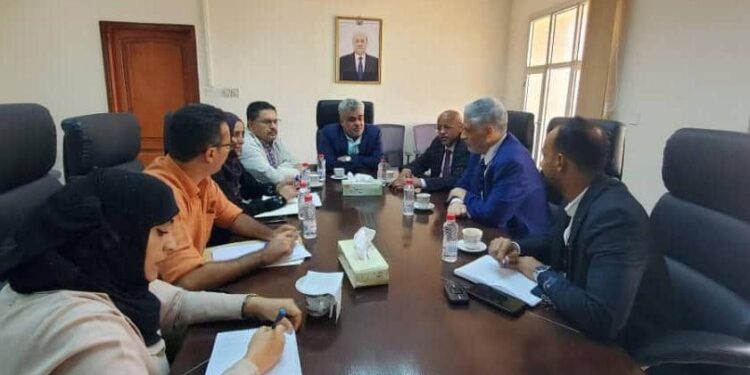 باصهيب يبحث مع صندوق السكان ومنظمتي رحمة وأكتد خطة التدخلات الانسانية والتنموية