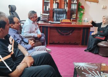 نجوم من مسلسل “دروب المرجلة” يزرون شبوه