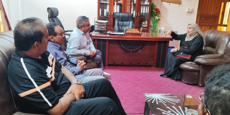 نجوم من مسلسل “دروب المرجلة” يزرون شبوه