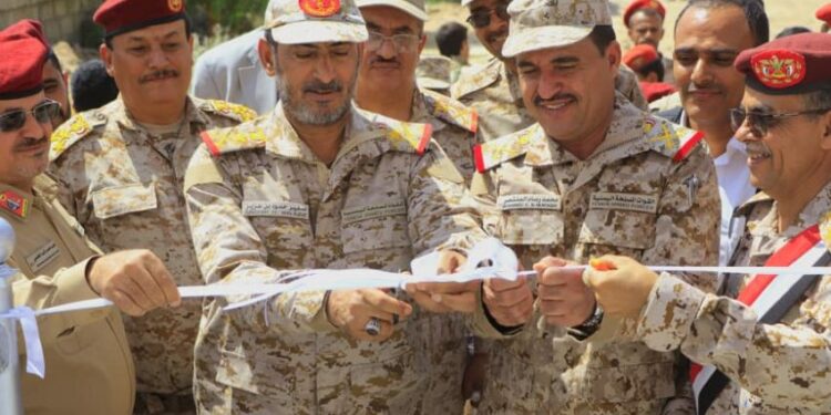 رئيس   الاركان يفتتح مقري نيابتي المنطقتين السابعة والسادسة