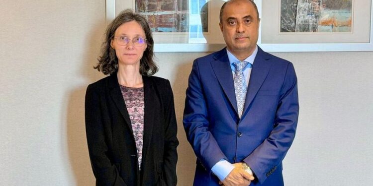 بن بريك يبحث مع السفيرتين الفرنسيه والانجليزيه الاوضاع في اليمن