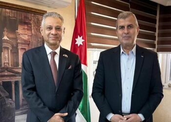 الفقيرة يبحث مع وزير الطاقة الاردني تعزيز التعاون في مجال  الثروة المعدنية