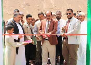 افتتاح مشروع بئر بمنطقة قسم بتريم ومناقشة أوضاع الجمعيات الزراعية والتعاونية