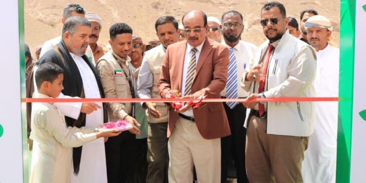 افتتاح مشروع بئر بمنطقة قسم بتريم ومناقشة أوضاع الجمعيات الزراعية والتعاونية