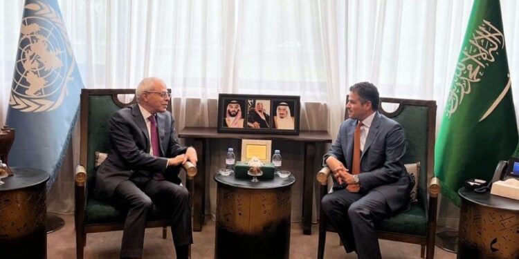 نعمان يبحث مع مندوبين السعودية والإمارات وعُمان والبحرين تعزيز التعاون في قضايا اللاجئين