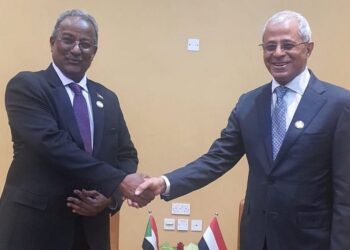 نعمان يبحث مع  وكيل وزارة الخارجية السوداني تعزيز العلاقات الثنائيه