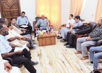 لجنة حصر الأضرار والمنهوبات تناقش آلية عملها في وادي حضرموت