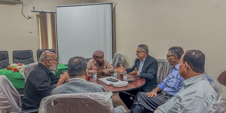 الاطلاع على نشاط وخطط الهيئة العامة للبحوث والإرشاد الزراعي بعدن