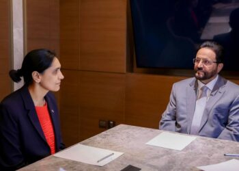 العرادة يبحث مع السفيرة البريطانية تطورات الأوضاع في الساحة الوطنية