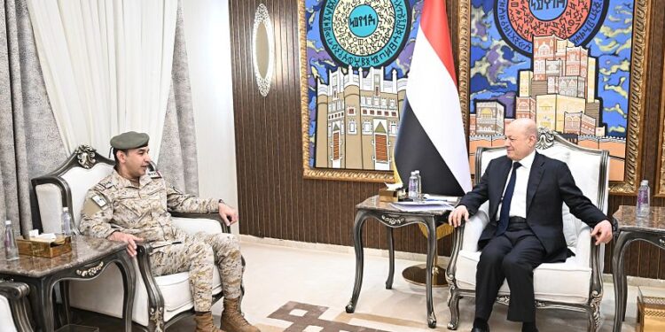 العليمي  يؤكد على شراكة استراتيجية واعدة مع السعوديه