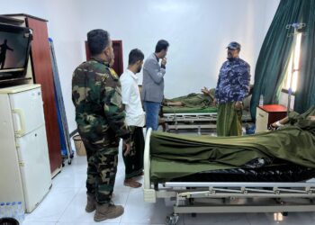 وكيل  حضرموت يزور جرحى حادثة الشغب  بالسجن المركزي بالمكلا