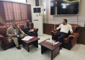 الوليدي يبحث مع  ممثل الصحة العالمية دعم القطاع الصحي