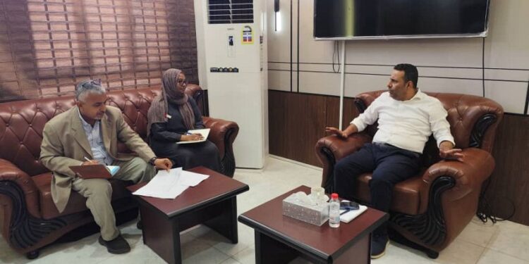 الوليدي يبحث مع  ممثل الصحة العالمية دعم القطاع الصحي