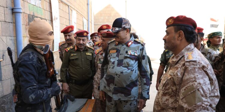 لواء العصبة يدشن العام التدريبي 2026م بحضور رئيس أركان محور تعز