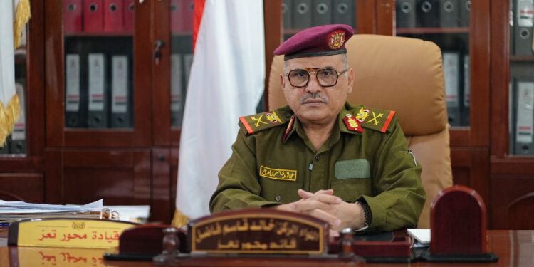 قائدمحور تعز: اليمن للجميع  وسيادة الوطن خط أحمر