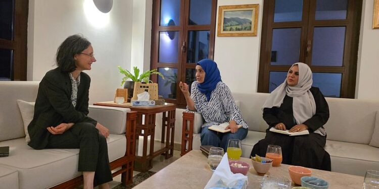 المقطري و جعسوس تبحثان مع السفيرة الفرنسية تعزيز التعاون الثنائي