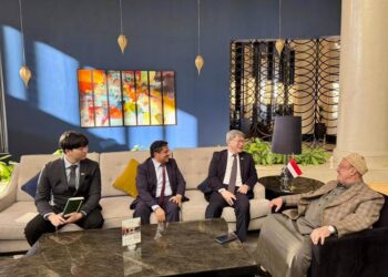 البركاني يناقش مع السفير الكوري مستوى الدعم الإنساني والتنموي المقدم لليمن