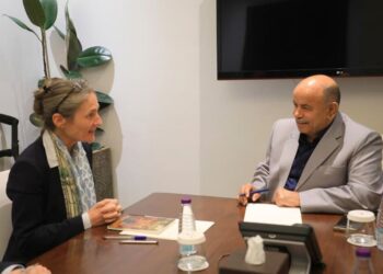 الخنبشي يبحث مع سفيرة   هولندا  التدخلات التنموية