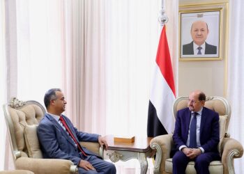 رئيس الوزراء يستقبل سفير ليبيا لدى اليمن